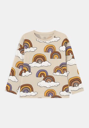 MINI RAINBOW UNISEX - Top s dlouhým rukávem - light beige