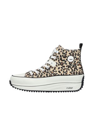 Rieker, - Sneakersy wysokie