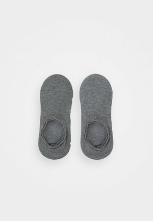 MEN FOOTIE 2 PACK - Șosete scurte - middle grey melange