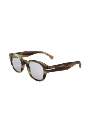 BOSS, Occhiali da sole - brown striped green