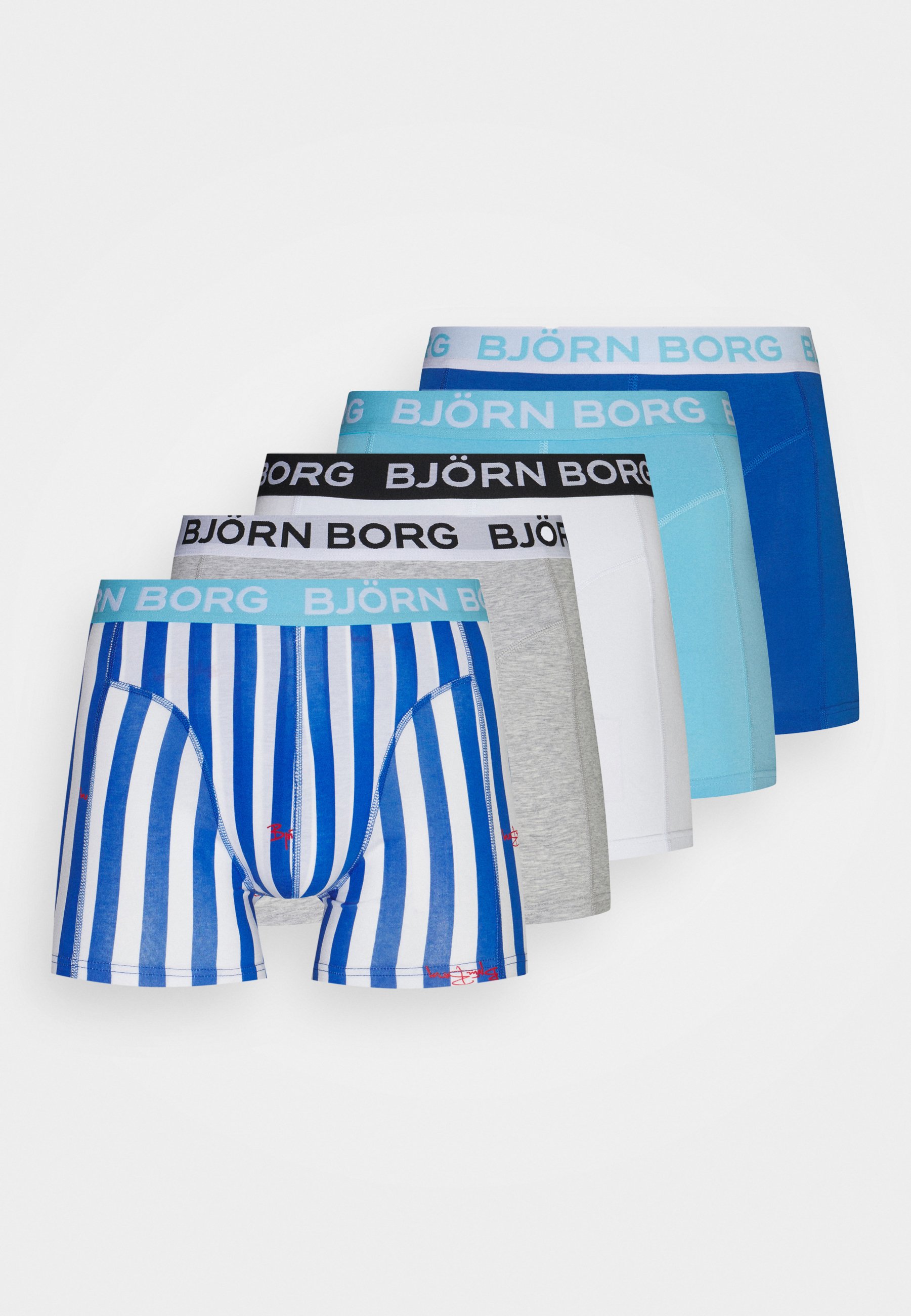 Björn Borg ESSENTIAL BOXER 5 PACK - Onderbroeken - blue/blauw - Zalando.nl