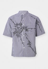 GINGHAM ILLUSTRATION SHORT SLEEVE  - Hemd - navy
