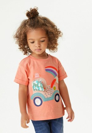 APPLIQUÉ - Camiseta estampada - orange