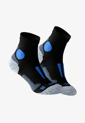 Stark Soul QUARTER LAUF- 2 PAAR - Chaussettes - schwarz blau