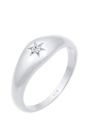 SPARKLING STAR -   VERZIERT MIT KRISTALLEN VON SWAROVSKI® - Prsteň - silberfarben