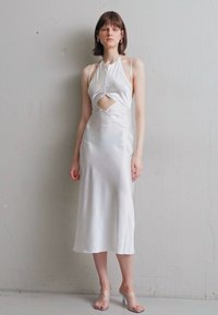 Materiel 2-IN-1 HALTER DRESS - Vestito elegante - white