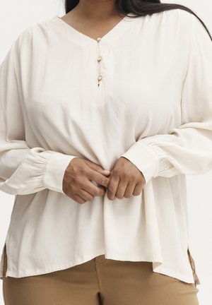 Fransa Blouse - mottled beige