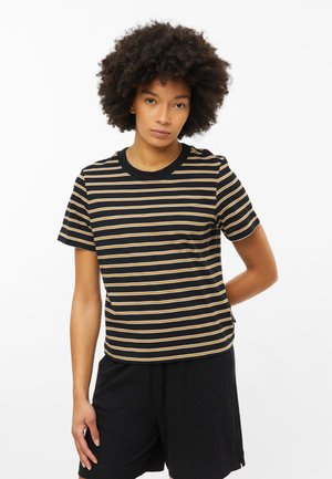 s.Oliver, T-SHIRT - T-shirt imprimé - schwarz