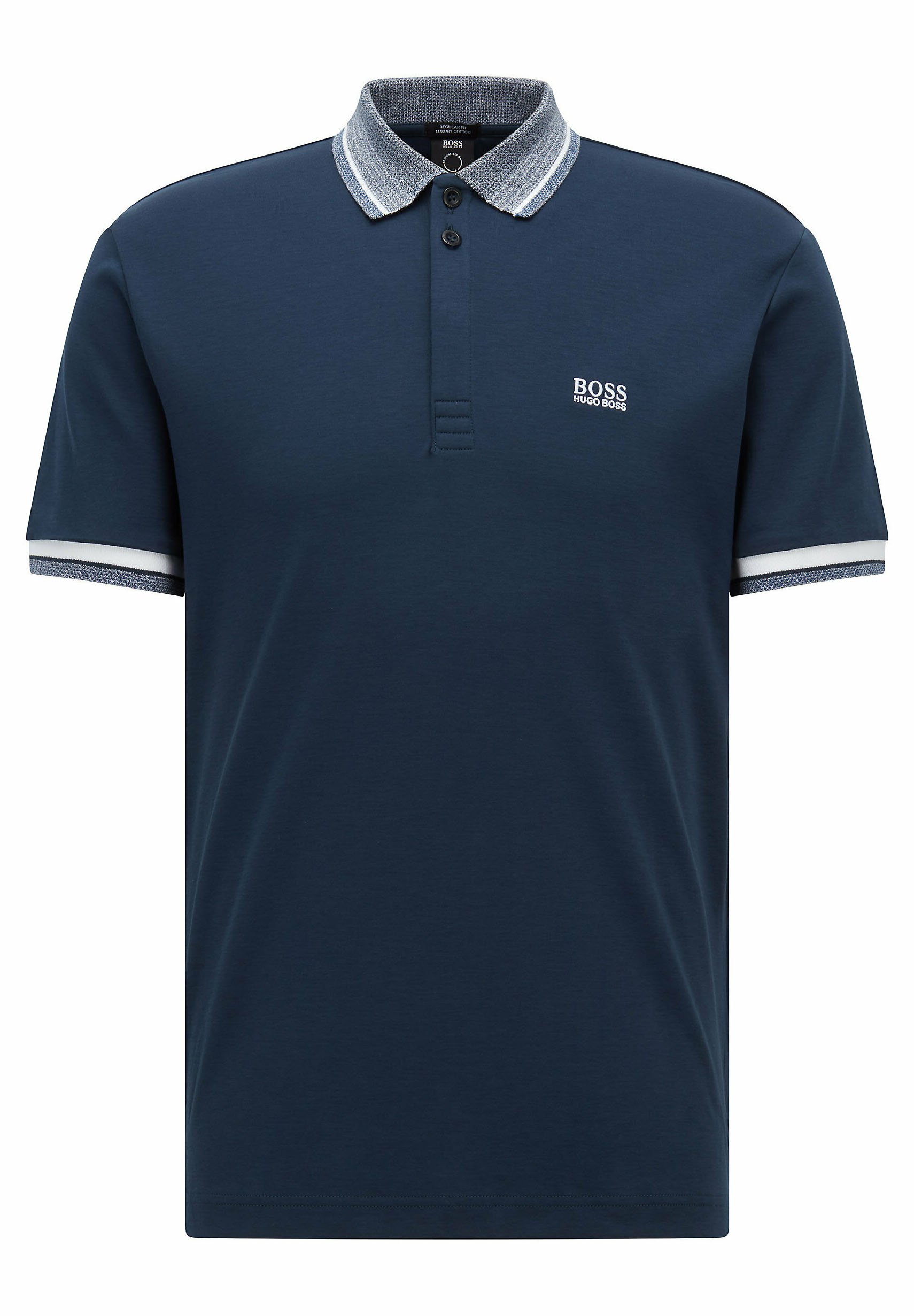 boss navy polo