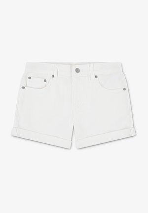 GIRLFRIEND - Denimové šortky - cloud dancer