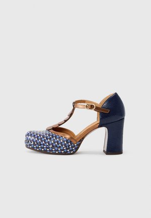 DAFRA - Classic heels - timbal blue/dali cobre/navy