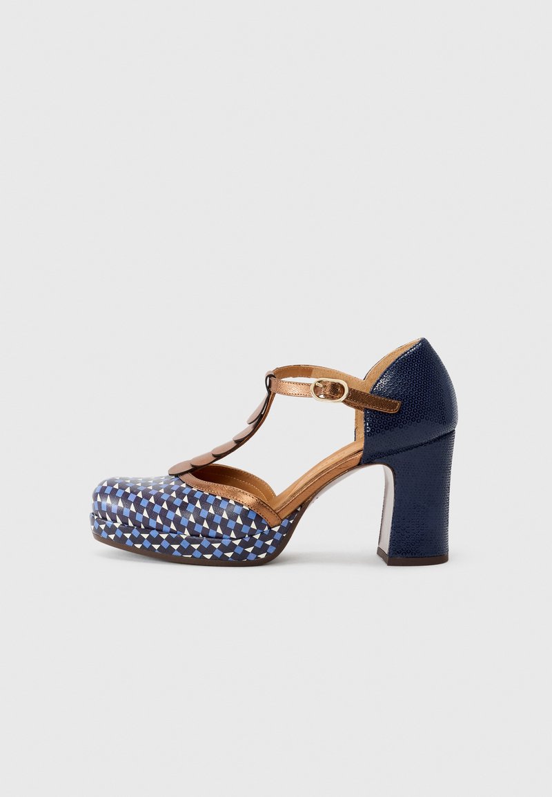 Chie Mihara DAFRA - Avokkaat - timbal blue/dali cobre/navy