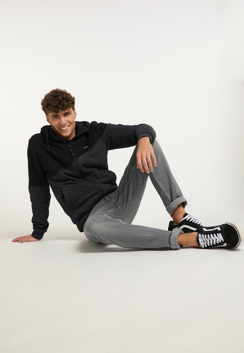 Herren Kapuzenpullover | Ragwear WINGS Sweatjacke black/schwarz - CB11791 Herren Kapuzenpullover | Ragwear WINGS Sweatjacke black/schwarz - CB11791