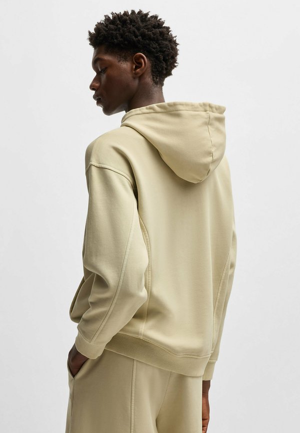 Hoodie - beige nine2