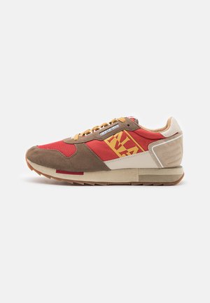 Napapijri VIRTUS - Sneakers basse - red/brown
