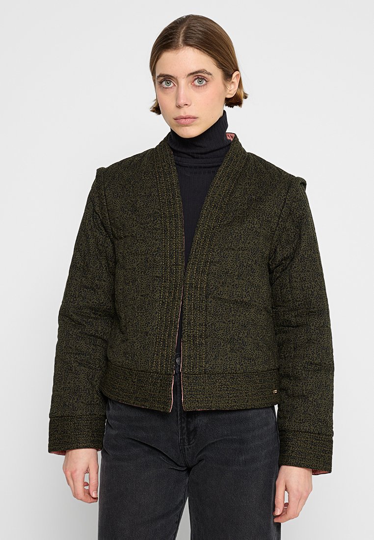 Scotch & Soda Jas donkergroen