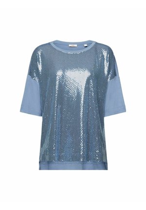T-shirts print - blue