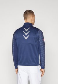 Callaway HIGH GAUGE VEST - Strukirani kaput - dark blue