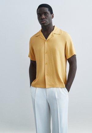 NEW REQUIN - Πουκάμισο - jaune pale