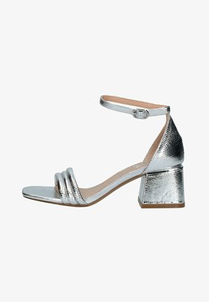 Exé CON TACCO CARMEN - Sandali - argento