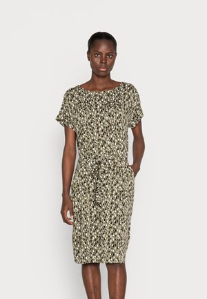 STRIPED DRESS - Jurk - abstract dot design