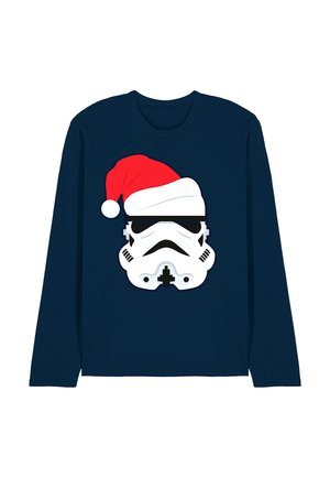 STAR WARS STORMTROOPER CHRISTMAS SANTA HAT - Long sleeved top - dark blue