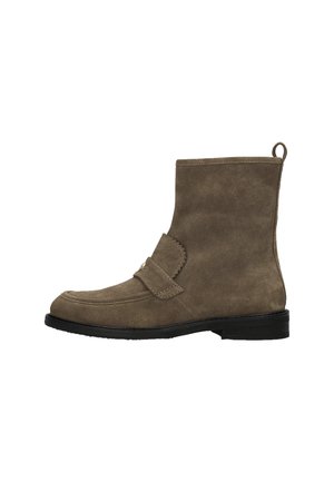 Korte laarzen - dark taupe