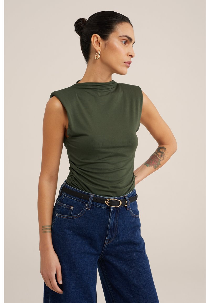 WE Fashion WE STUDIO - Linne - green