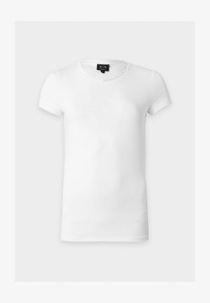 Armani Exchange, T-Shirt basic - optic white