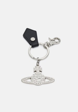 SAFFIANO HAMMERED ORB - Breloczek - black