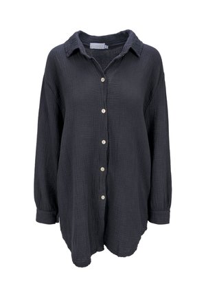 Seasons of April, SUSIE MUSSELIN OVERSIZED - Hemdbluse - schwarz