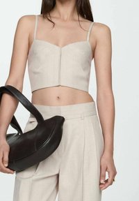 Mango Broek - beige