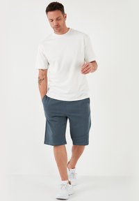 Buratti REGULAR FIT - Træningsbukser - anthracite