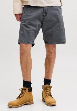 Jack & Jones JPSTTONY RAYE WORKER MID - Short en jean - iron gate