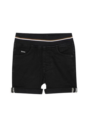 Denim shorts - denim black