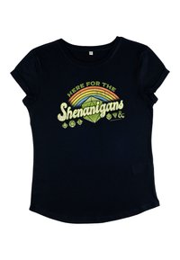 Henry Tiger DUNGEONS & DRAGONS HERE FOR SHENANIGANS - Camiseta estampada - navy blue