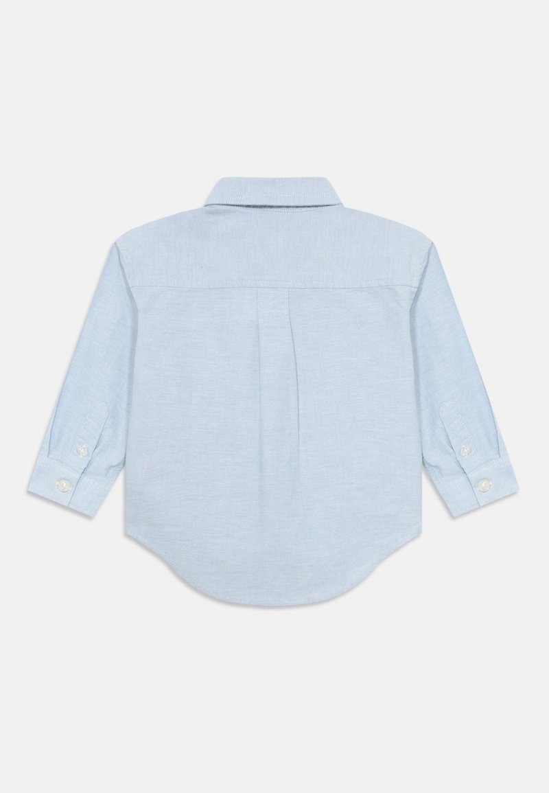 Chemise Garçon GAP Taille 8 - Rayures Bleu/blanc/vert - 100% Coton - Occasion Très Bon état