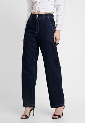 Straight leg jeans - dark-blue denim