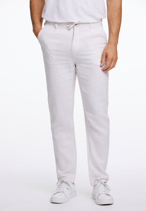 BLEND - Stoffhose - white