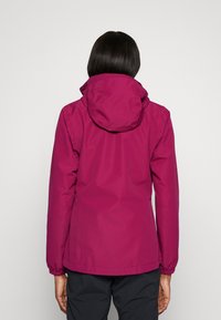 Jack Wolfskin STORMY POINT 2L JACKET - Veste Hardshell - sangria red