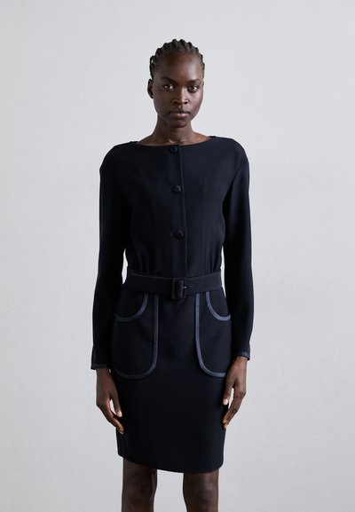 Emporio Armani VESTITO - Pouzdrové šaty - dark navy
