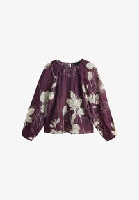 Non sélectionné, purple floral print