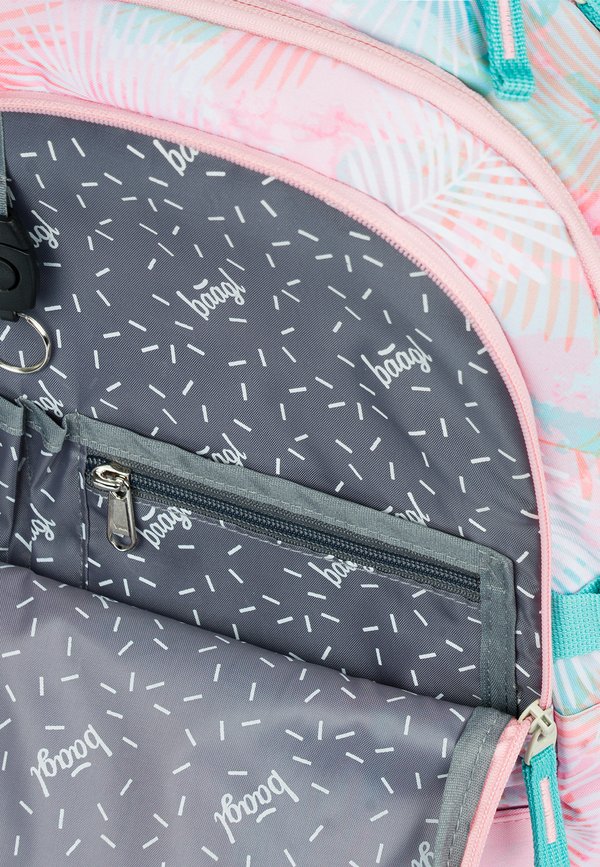 3 SET ERGONOMISCHE SKATE  – Schulranzen Set – rosa