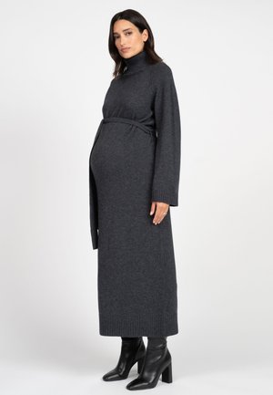 Seraphine, Gebreide jurk - charcoal grey