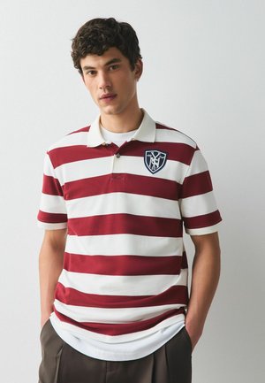 Next, REGULAR FIT - HORIZONTAL STRIPED POLO SHIRT  . - Polo shirt - red