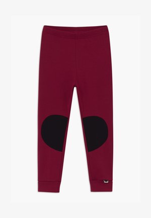 PATCH UNISEX - Legíny - deep red