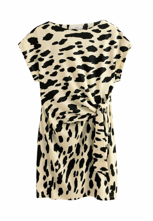 REGULAR FIT - TEXTURED DRAPE FRONT  - Freizeitkleid