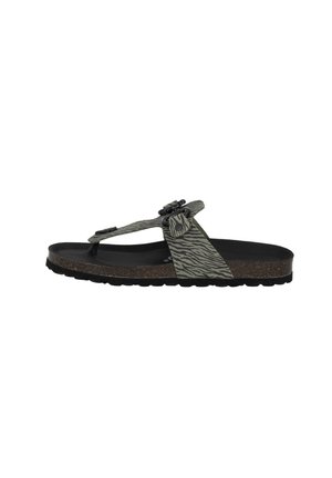 KOS ZEBRA - Teenslippers - olive