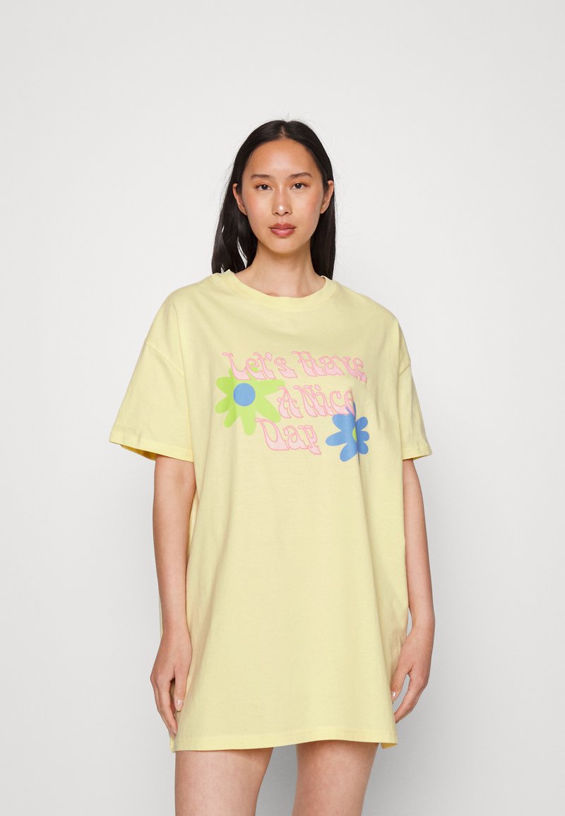 Damen Nachthemden | Cotton On Body 90S T-SHIRT NIGHTIE Nachthemd yellow/gelb - HK77734 Damen Nachthemden | Cotton On Body 90S T-SHIRT NIGHTIE Nachthemd yellow/gelb - HK77734