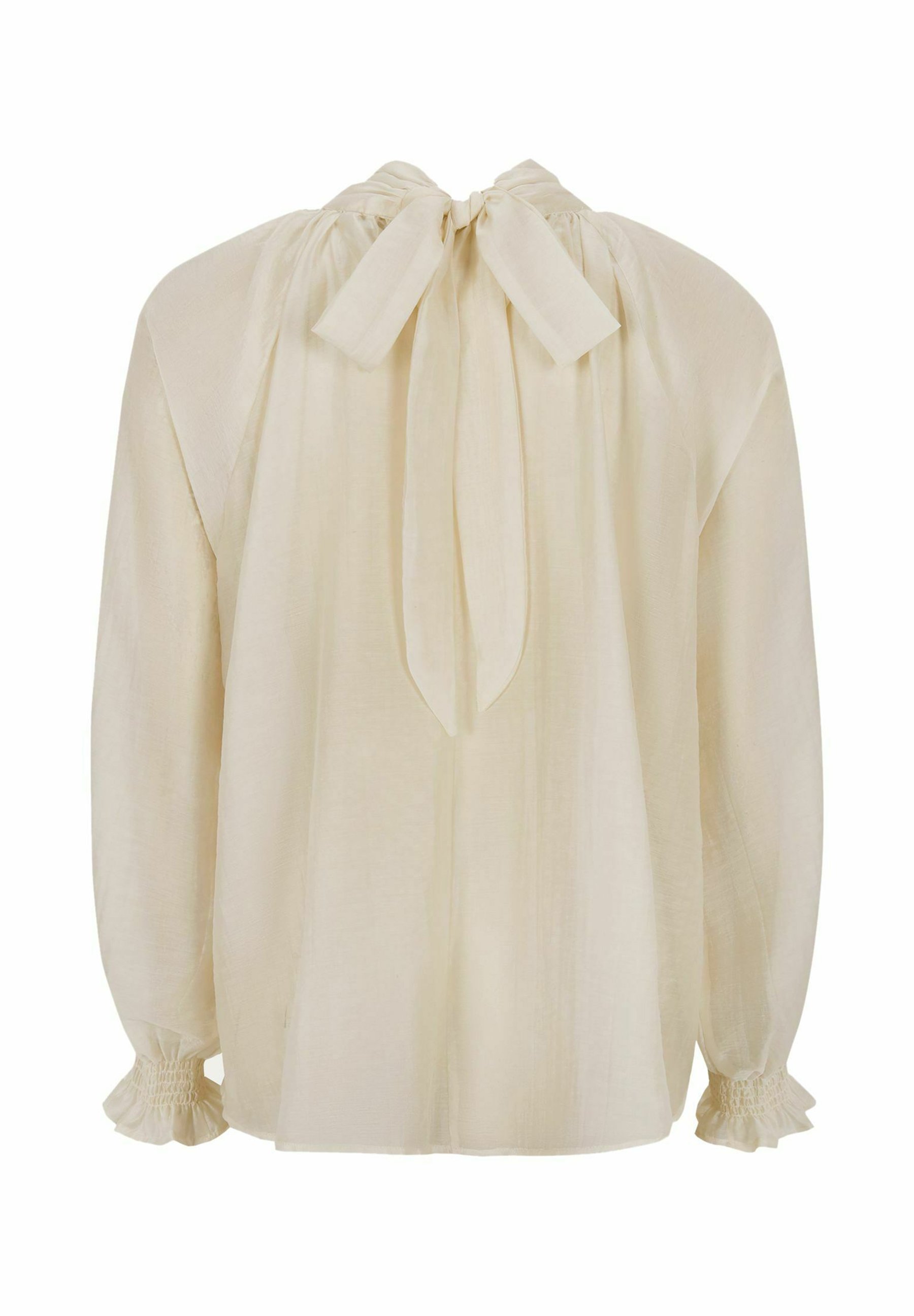Soft Rebels RACHEL FRILL - Blouse - arctic wolf/beige - Zalando.ie